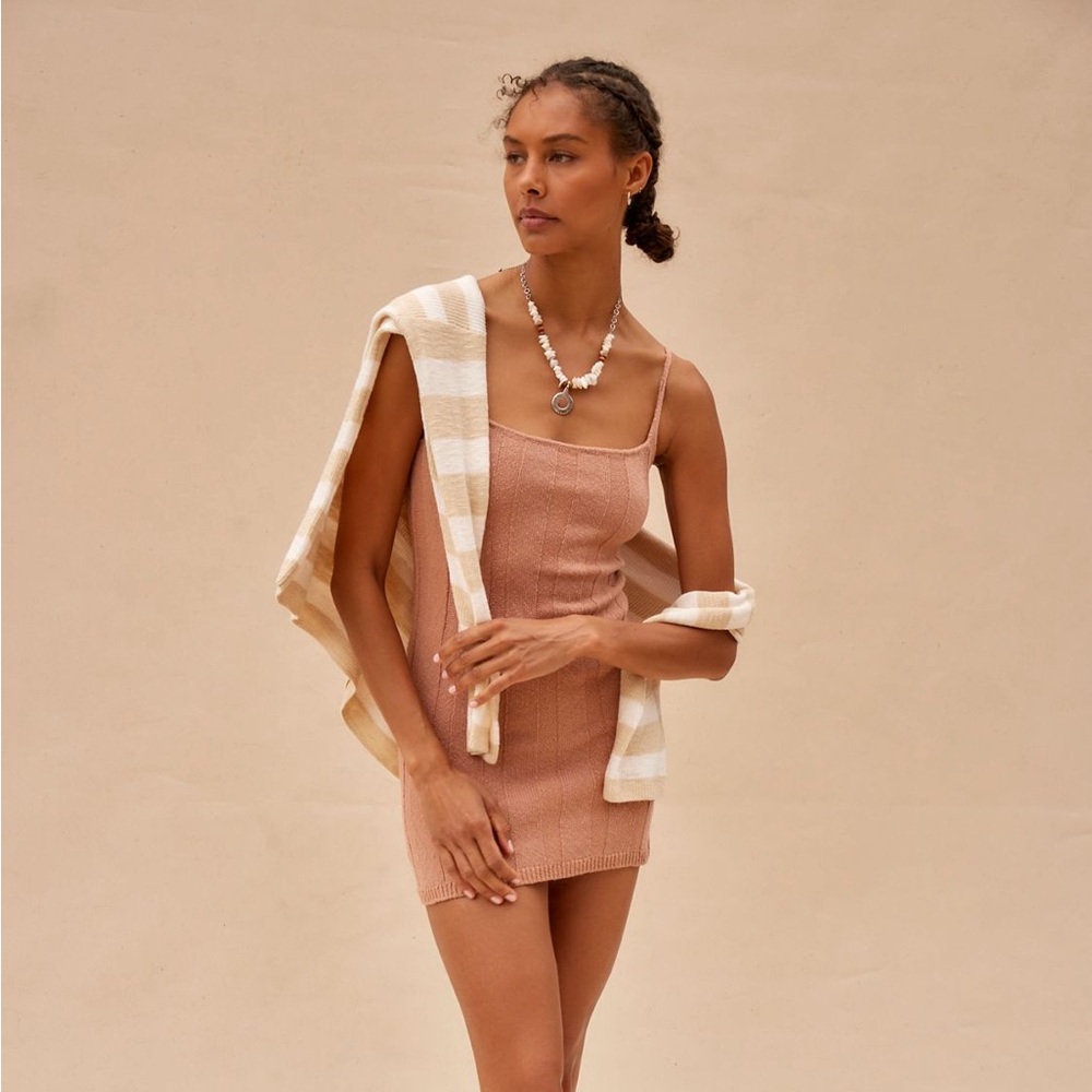 NWT Stellar Sweater Mini Dress Free People